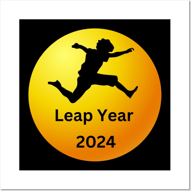 Leap Year 2024 Wall Art by Spacetrap